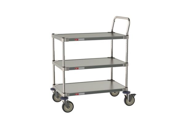 Metro All Stainless Steel Carts for Labs and Cleanrooms