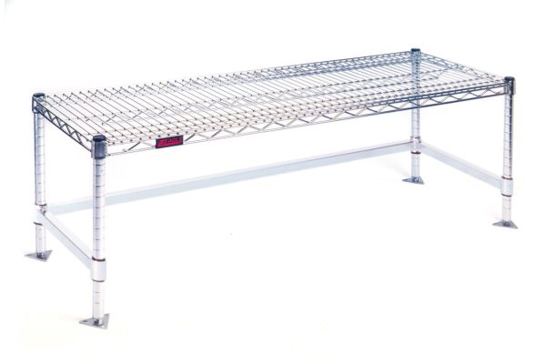 Cleanroom Gowning Benches - Wire