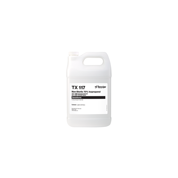 TX117 70% IPA, gallon container Solutions For Everything Clean