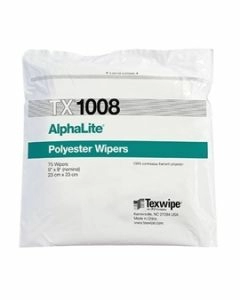 TX1008 Texwipe AlphaLite 9"x9"Polyester Wipers