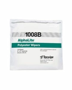 TX1008B Texwipe AlphaLite 9"x9" polyester wipers - Bulk Packaging