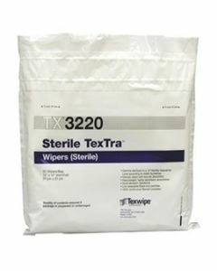 TX3220 Sterile TexTra Sterile Polyester Wipers