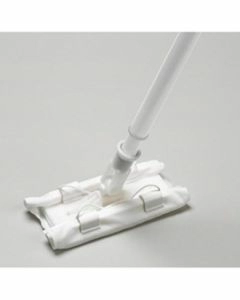 Texwipe TX7103 ClipperMop Kit: 11" Mop Head, extension handle
