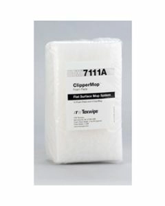 Texwipe TX7111A 7" ClipperMop™ Polyester Pads Replacement Kit, Non-Sterile