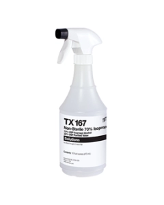 Texwipe TX167 70% Isopropyl Alcohol 16oz Trigger Spray Bottle