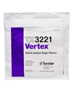TX3221 Sterile Vertex 2-Ply Sterile Polyester Wipers