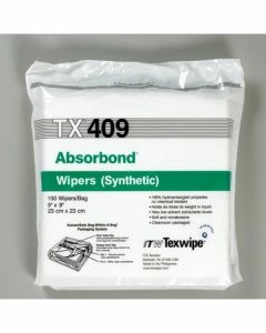TX409 Texwipe Absorbond 9"x9" Cleanroom Wipers