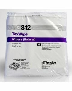 TX312 TexWipe Cotton 12"x12" Cleanroom Wipers