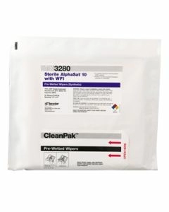 TX3280 Texwipe Sterile AlphaSat 12"x12" Cleanroom Wipers 70% IPA