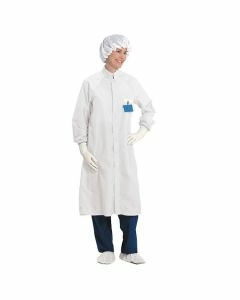 Worklon Cleanroom Zipper Closure Sleeve Frock