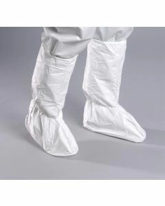 AlphaPro Critical Cover Microbreathe UltraGrip Boot Covers with: High Top, Elastic Top and Ankle, UltraGrip Sole