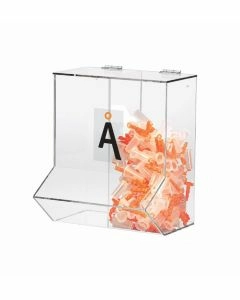 Single Compartment Finger Cot & Parts Dispenser