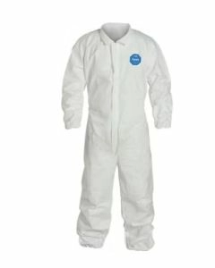 DuPont™ Tyvek® 400 Coverall, Zipper Front, Elastic Wrist & Ankle