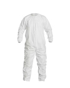 DuPont™ Tyvek® IsoClean® Coverall, Zipper Front, Elastic Wrist & Ankle, Bulk Packed