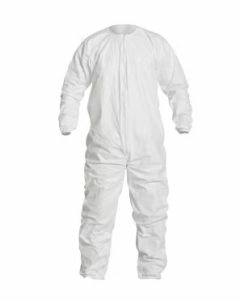 DuPont™ Tyvek® IsoClean® Coverall, Zipper Front, Elastic Wrist & Ankle, Clean & Sterile
