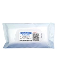 Cobalt Blue® 70% IPA Sterile Wipes, Polypropylene, 9x11