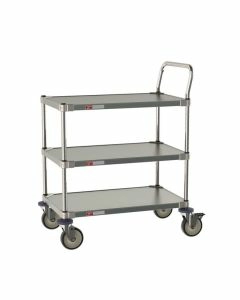 Metro All Stainless Steel Carts for Labs and Cleanrooms