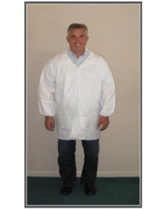 Value Sms Lab Coat Blue - 2Xl