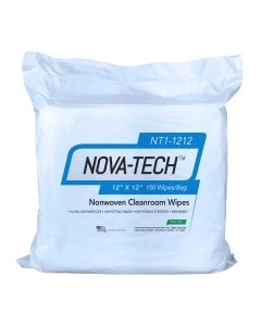 Nova-Tech Cleanroom Wipers, 12x12