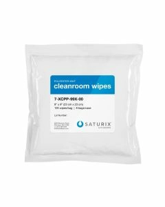 FG Clean Wipes Heavyweight Wiper: 9x9 Laundered, two layer 100% continuous filament polyester fiber, ultrasonic welded, sealed laser cut edges