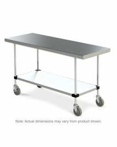 Metro Space Saver Type 316 Stainless Steel Worktables