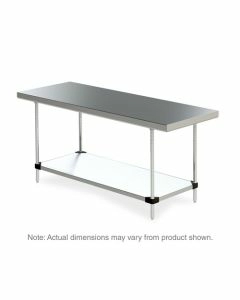 Metro Space Saver Stainless Steel Worktables