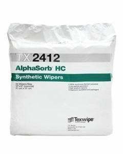 TX2412 Texwipe AlphaSorb HC 12"x12" Cleanroom Wipers