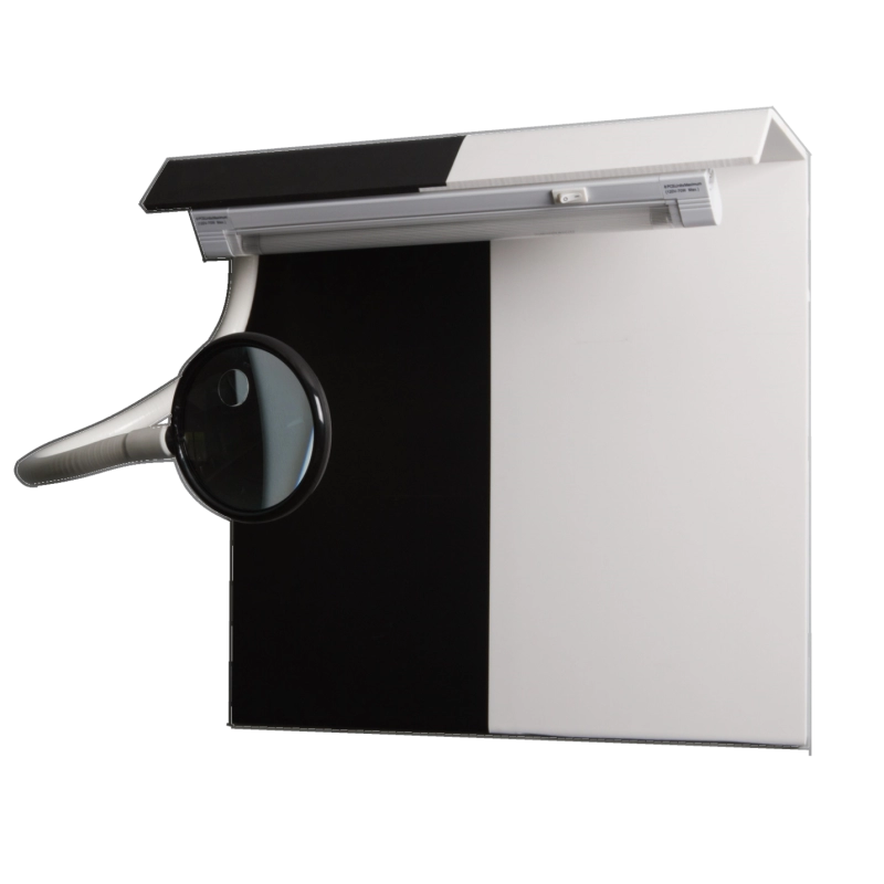 Vision Inspection Background Wall-Hanging Visual Inspection Background with Magnifying Glass | Flow ...