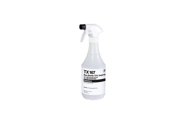 Texwipe TX167 70% Isopropyl Alcohol 16oz Trigger Spray Bottle