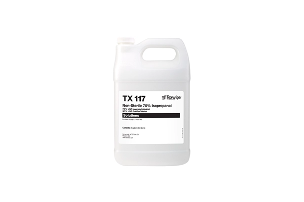 TX117 70% IPA, 1 gallon container