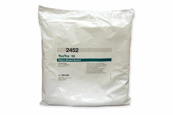 TX2452 Texwipe TexTra 10 12"x12" Cleanroom Wipers