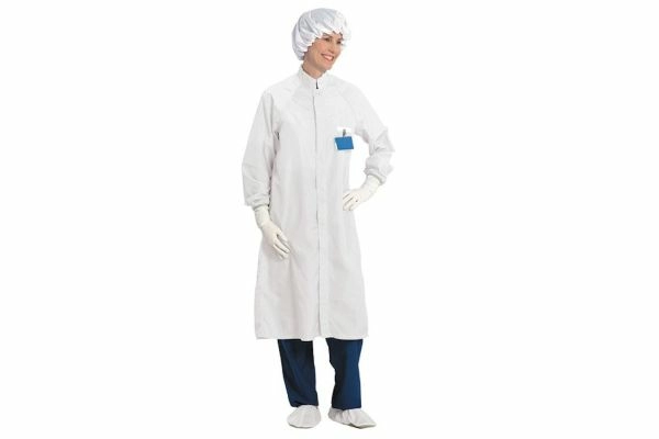 Worklon Cleanroom Zipper Closure Sleeve Frock