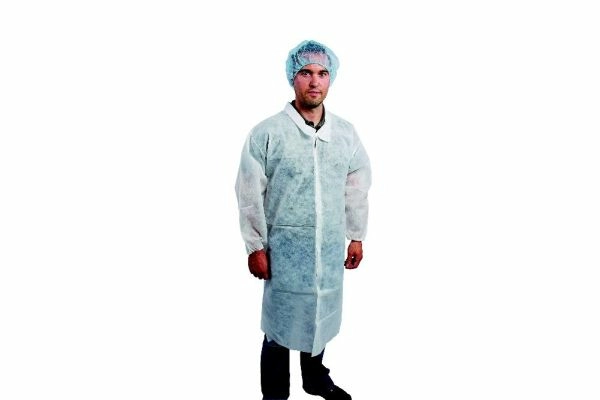 Keystone Polypropylene Value Lab Coat (No Pockets)