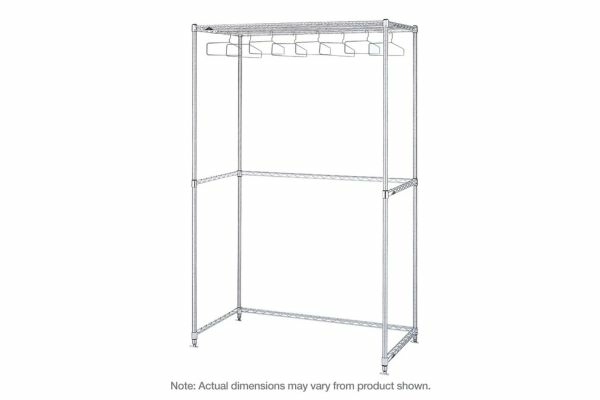 Metro Stainless Steel Upright Garment Rack