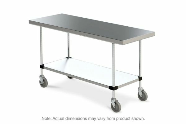 Metro Space Saver Type 316 Stainless Steel Worktables
