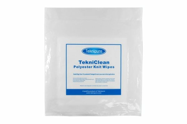 Quilted Polyester Sealed Edge Knit Wiper 9" x 9"
