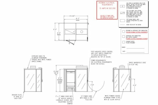 Softwall Cleanroom Tent